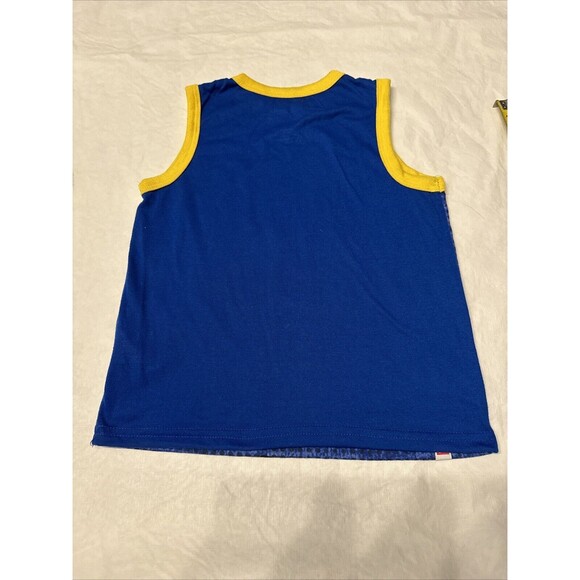 Lego Batman Boys 2 Piece Pj Short Set.  Size 6/7. Black Yellow Blue - Picture 8 of 11